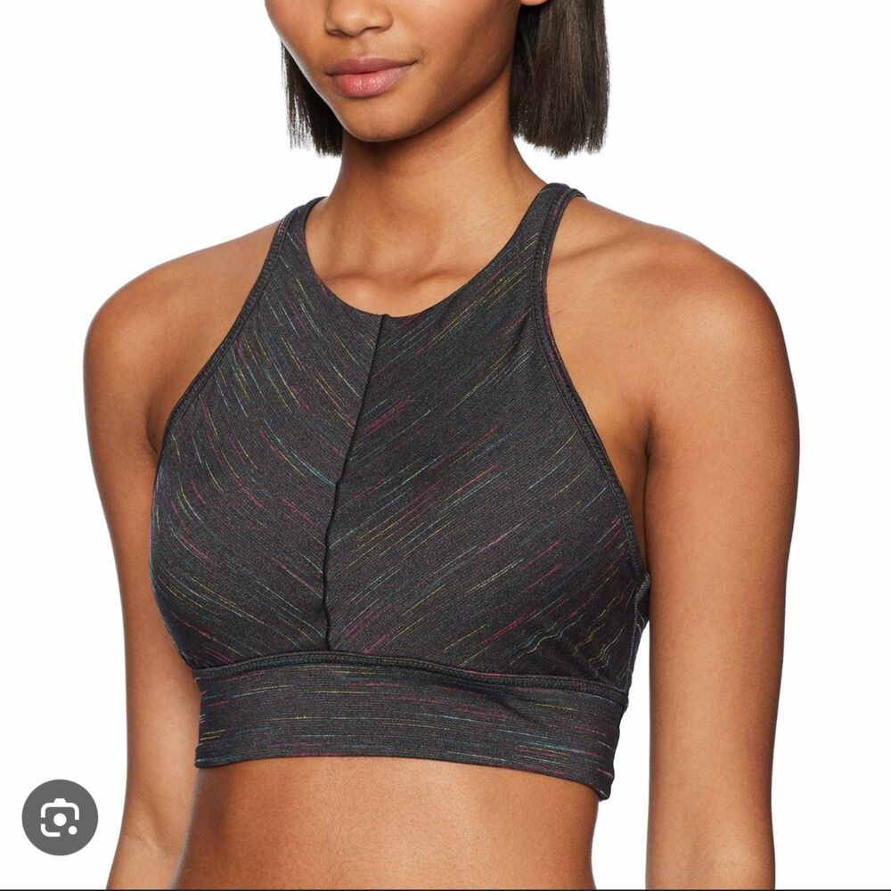 prAna Itzel Sports Bra Black Cherry Size Small